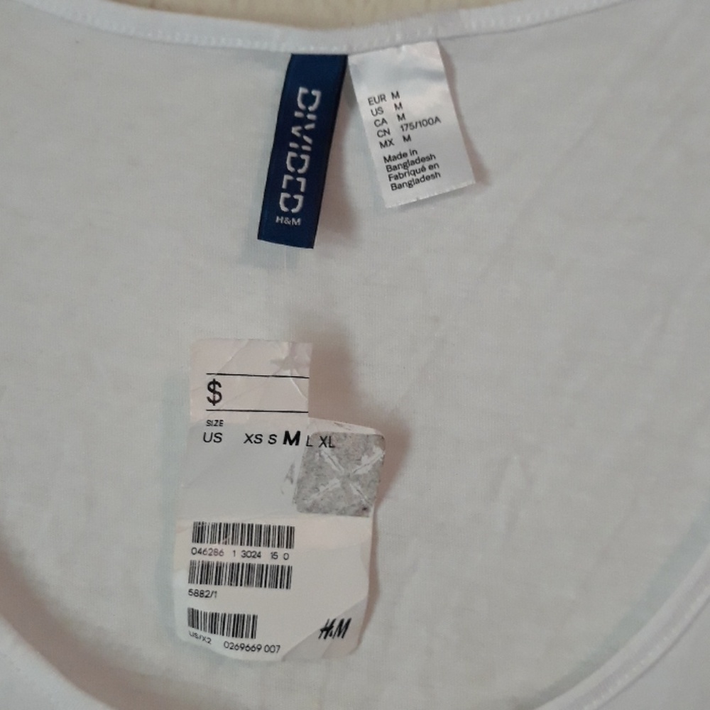 DIVIDED SLEEVELESS SHIRT SIZE M - Picture 3 of 7